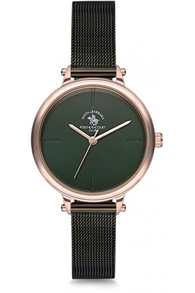 Santa Barbara Polo & Racquet Club Women's Green Wristwatch Sb.5.1174.3