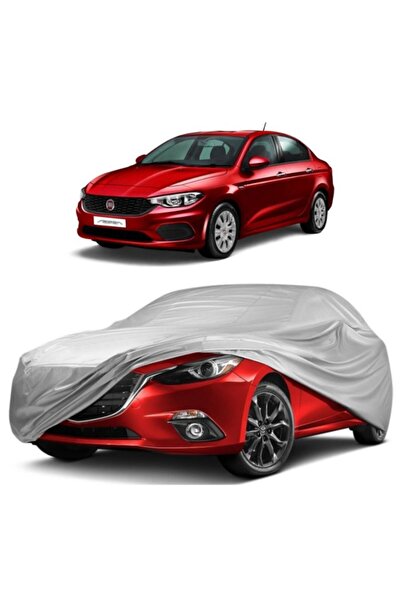 CoverPlus Fiat Egea Sedan Araba Brandası Miflonlu  Oto Çadır Örtü