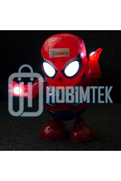 Genel Markalar Dance Hero Kırılmaz Oyuncak Robot Spiderman Örümcek Adam