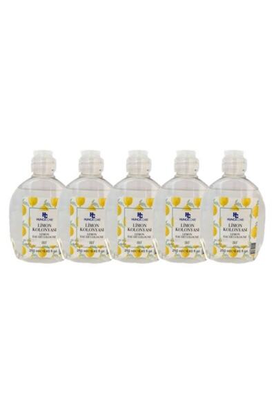 Hunca Care Limon Kolonyası 80 Derece 250 ml 5 Adet