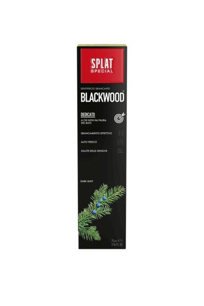 Splat معجون أسنان بلاكوود بخلاصة توت العرعر 75 مل