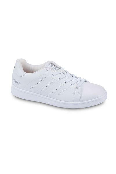 Jump Pantofi sport albi pentru femei 15306