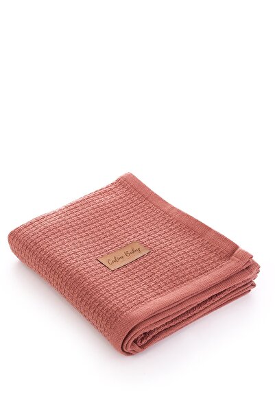 Caline Baby Tile Cotton Baby Blanket 115x100 cm