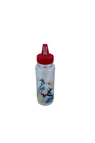 Ticon Power 600 ML Sports Flask - Transparent Patterned