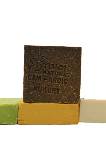 AKTARCINIZ صابون الصنوبر والعرعر والكبريت الطبيعي شيفافر