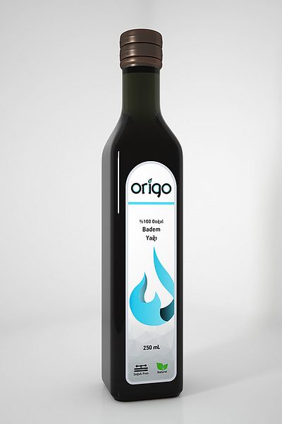 Origo Cold Press Pure Almond Oil|| 250ml (FOOD GRADE)