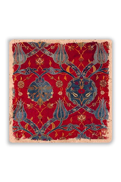 Oscar Stone Decor Doğaltaş Baskılı Bardak Altlığı Tile Desen 10 Cm X 10 Cm - ...