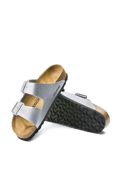 Birkenstock Šedé pantofle Arizona