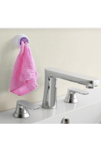 epavm 2 Pieces Adhesive Towel and Cloth Holder Clip Towel Hanging Hook
