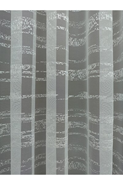 Esse Home Штора з горизонтальними смугами та візерунком на кінці, 300x260, щільна складка, 1/3