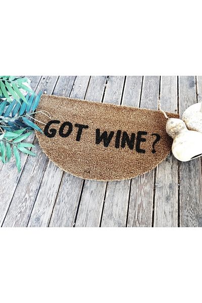 LAMONETA Got Wine Half Moon Koko Hair Mat