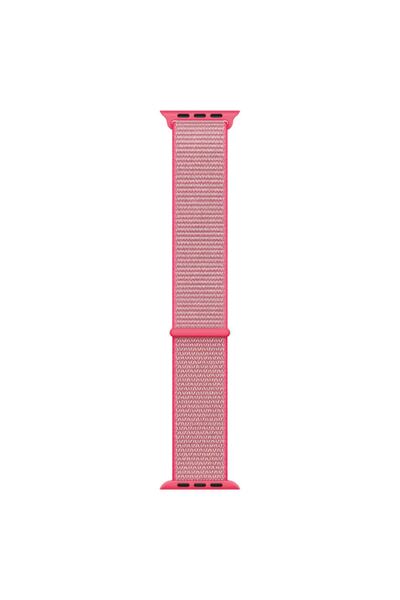 Microsonic Watch Se 2022 44mm Hasırlı Kordon Woven Sport Loop Pembe Uyumlu