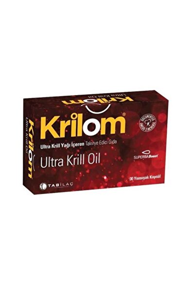 Krilom Ultra Krill Oil 30 Yumuşak Kapsül