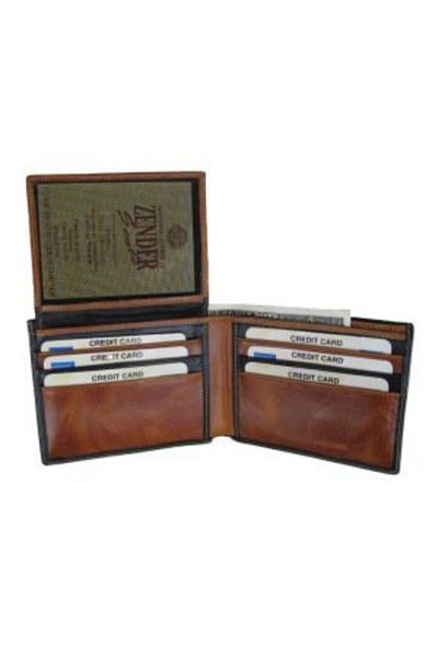 Zenga Men's Original Leather Wallet 256-04