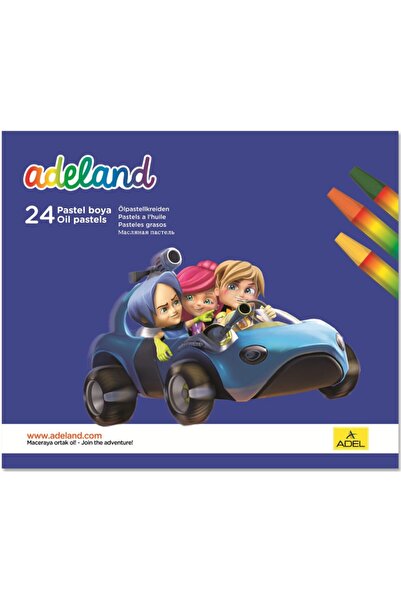 ADELAND 24lü Pastel Boya Karton Kutu