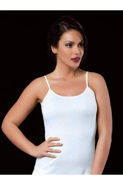 İki Yıldız Футболка з рукавами на бретельках з рибанової тканини