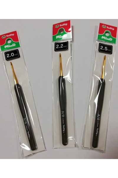 Tulip Βελονάκι με λαβή σιλικόνης Mind πλάτους 2,5 mm - 1 τεμάχιο