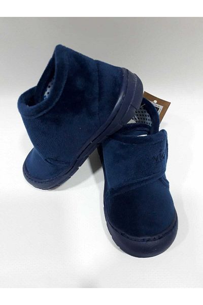 Vicco Παντόφλες αγοριού Navy Blue Orthopedic Daily με επιθέματα