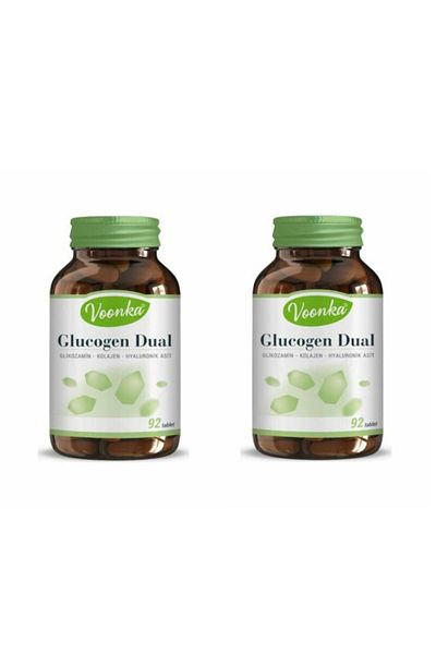 Voonka Glucogen Dual - 92 Tablets, 2 Pieces