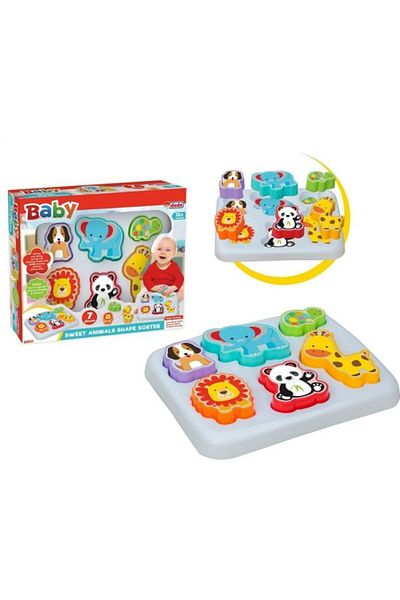 DEDE Educational Toy - Learning Cute Animals, Bultak Colors and Animals Gvn