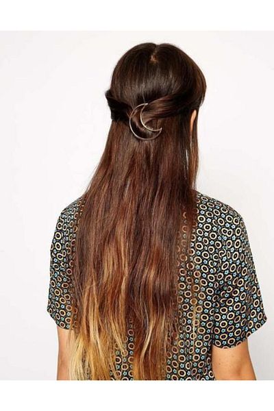 Köstebek Moon Shaped Women's Hair Clip