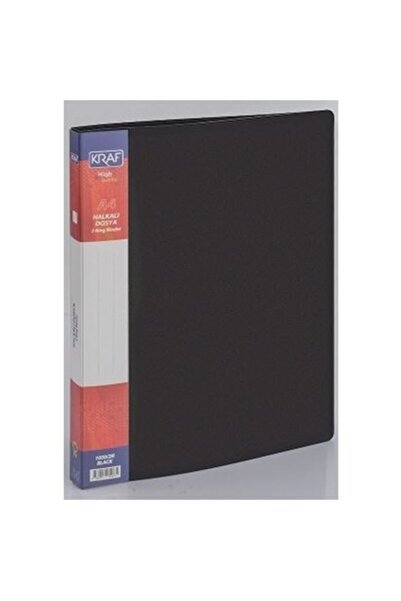 KRAF 2 Ring Plastic File 10Pcs