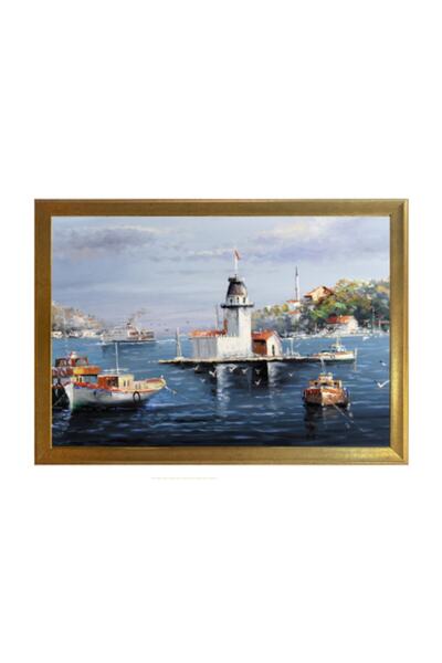 BELLARTE Yaldız Çerçeveli Poster Tablo 55x75cm