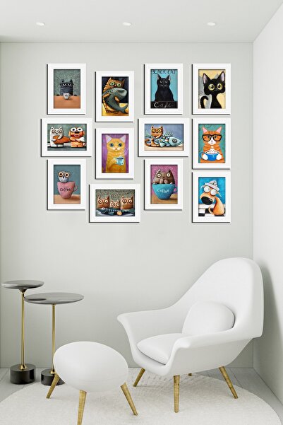 Cadran Modern Style 12 Parçalı Mdf Tablo Mck083
