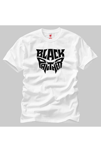 Crazy Ανδρικό μπλουζάκι Black Panther Panther Head Typography