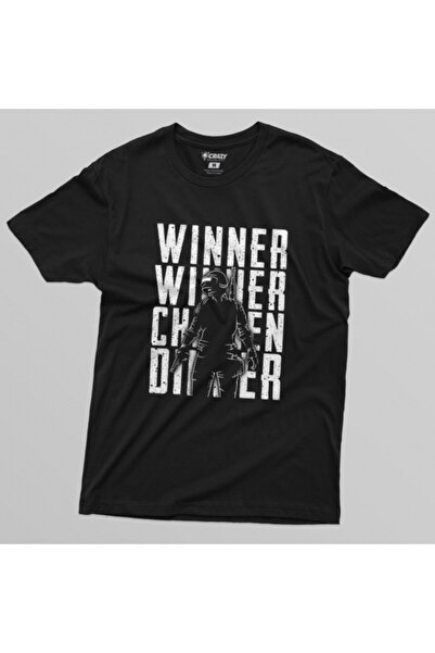 Crazy Ανδρικό μπλουζάκι Pubg Winner Chicken Dinner