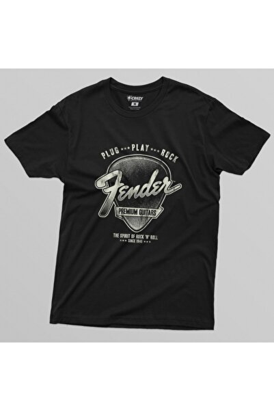 Crazy Fender: Ανδρικό μπλουζάκι Premium Guitars