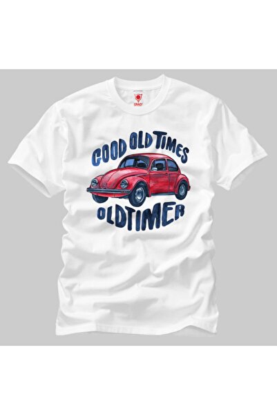 Crazy Volkswagen Bug Good Old Times Oldtimer Чоловіча футболка