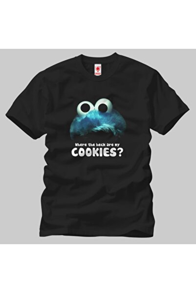 Crazy Cookie Monster: Де, в біса, чоловічий футболка