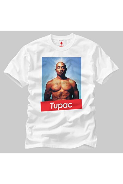 Crazy Tupac Shakur bela muška majica