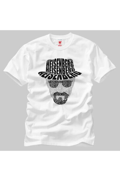 Crazy Heisenberg Face Typography Чоловіча футболка