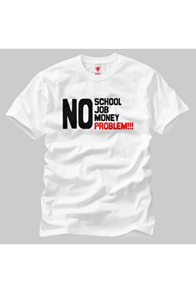 Crazy No School No Problem Чоловічий футболка