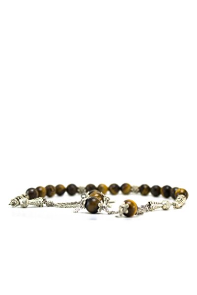 Sevgi Taşları Zaza Tesbih Ochi de Tigru (Tiger Eye)
