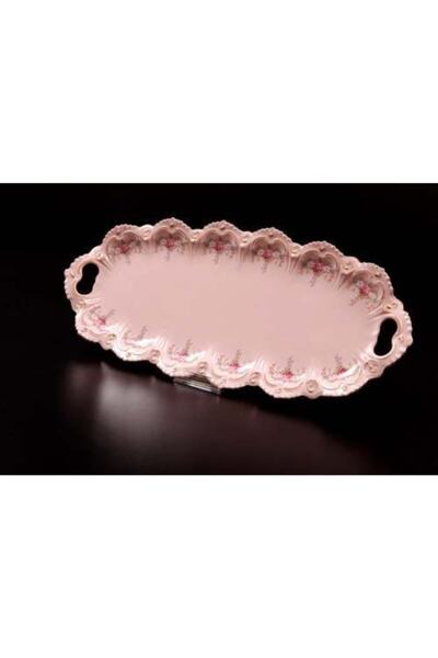 epiag Pembe Porselen Tepsı 50 Cm