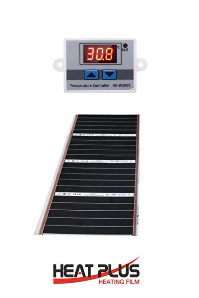 UFUK DAĞITIM Dijital Termostatlı Halı Altı Karbon Isıtıcı Film 80x250