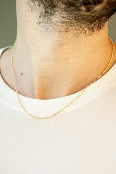 Cenova Kuyumculuk 14 Ayar Altın 45 Cm Erkek Zincir Kolye