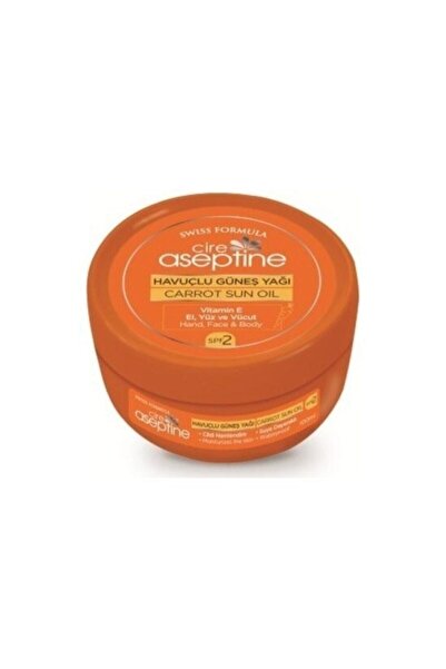 Hey Center Cire Aseptine Havuçlu Güneş Yağı E Vitaminli 100 Ml