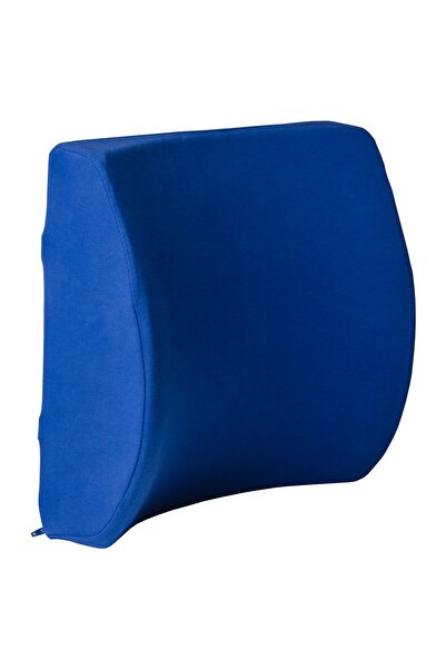 Viscofoam Orthopedic Lumbar Pillow Office Chair Vehicle Seat Lumbar Support Pillow Visco Lumbar Pillow Saks Blue