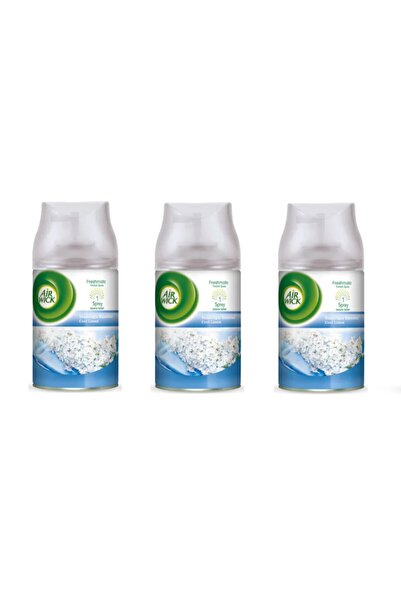 Air Wick Aır Wıck Oda Parfümü Cool Lınen - Temizliğin Esintisi 250 ml  X 3 Adet