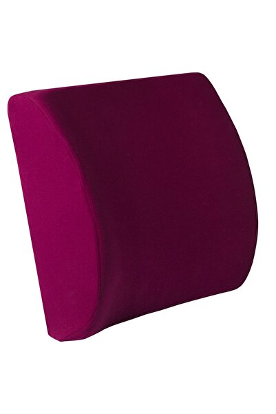 Viscofoam Orthopedic Lumbar Pillow Office Chair Vehicle Seat Lumbar Support Pillow Visco Lumbar Pillow Plum