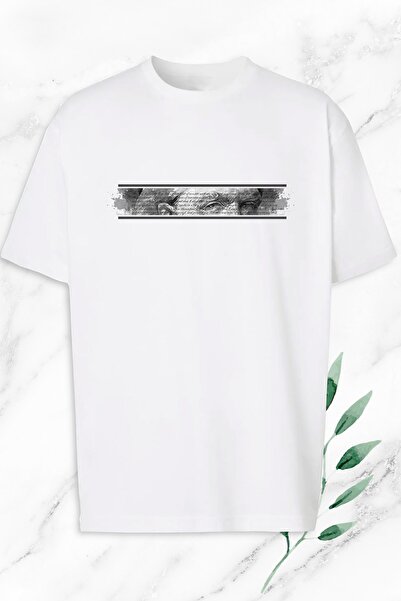 perseusshopping Unisex bela Oversize kroj umetnička majica Vincenta Van Goga ...