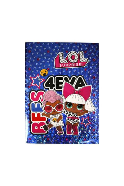 LOL Glass Broken A4 40 Sheets Checked Hologram Coated Notebook322512-93