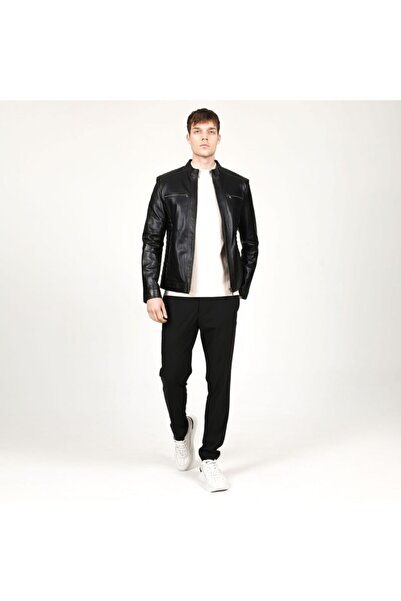 Dericlub Erkek Siyah Mont