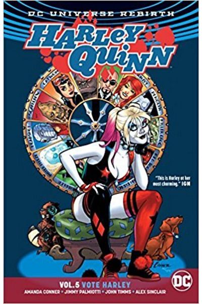 Arkadaş Yayıncılık Harley Quinn Vol5: Vote Harley (rebirth)