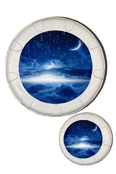 umut gergi tavan Hazır Gergi Tavan Ledli Dekorasyon-Aydınlatma Modelleri 135 cm