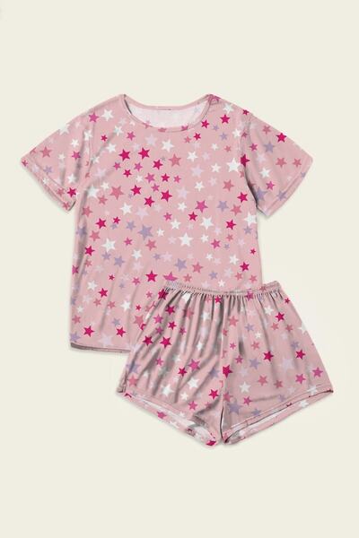 PEMBİŞ HOMEWEAR Σετ σορτς Angelina Star 2 Li Ultrasoft